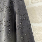 Olivgrüne Jacquard-Monogramm-Bomberjacke – Herren