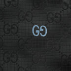 Black Nylon Monogram Print Swim - Men's