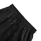 Black Jacquard Monogram Drawstring - Men's