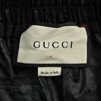 Black Jacquard Monogram Drawstring - Men's
