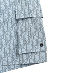 Blauer Nylon Monogramm-Badeanzug – Herren