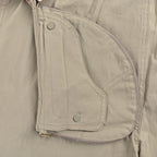 Beige Baumwolle Uni Cargo - Herren