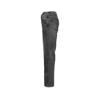 Graue, verwaschene Slim-Fit Jeans - Herren