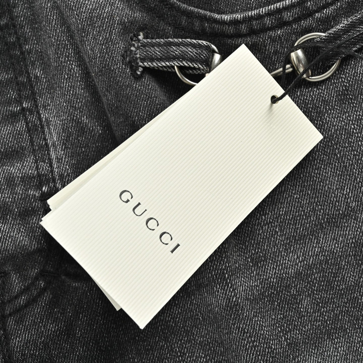Graue, verwaschene Slim-Fit Jeans - Herren