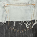 Blue Denim Two-Tone Straight - Men's