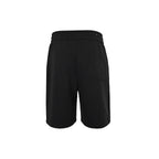 Black Cotton Anagram Drawstring - Men's