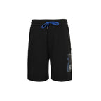 Black Nylon Contrast Tie Drawstring - Men's