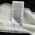Black Jersey Contrast Stripe Drawstring - Men's