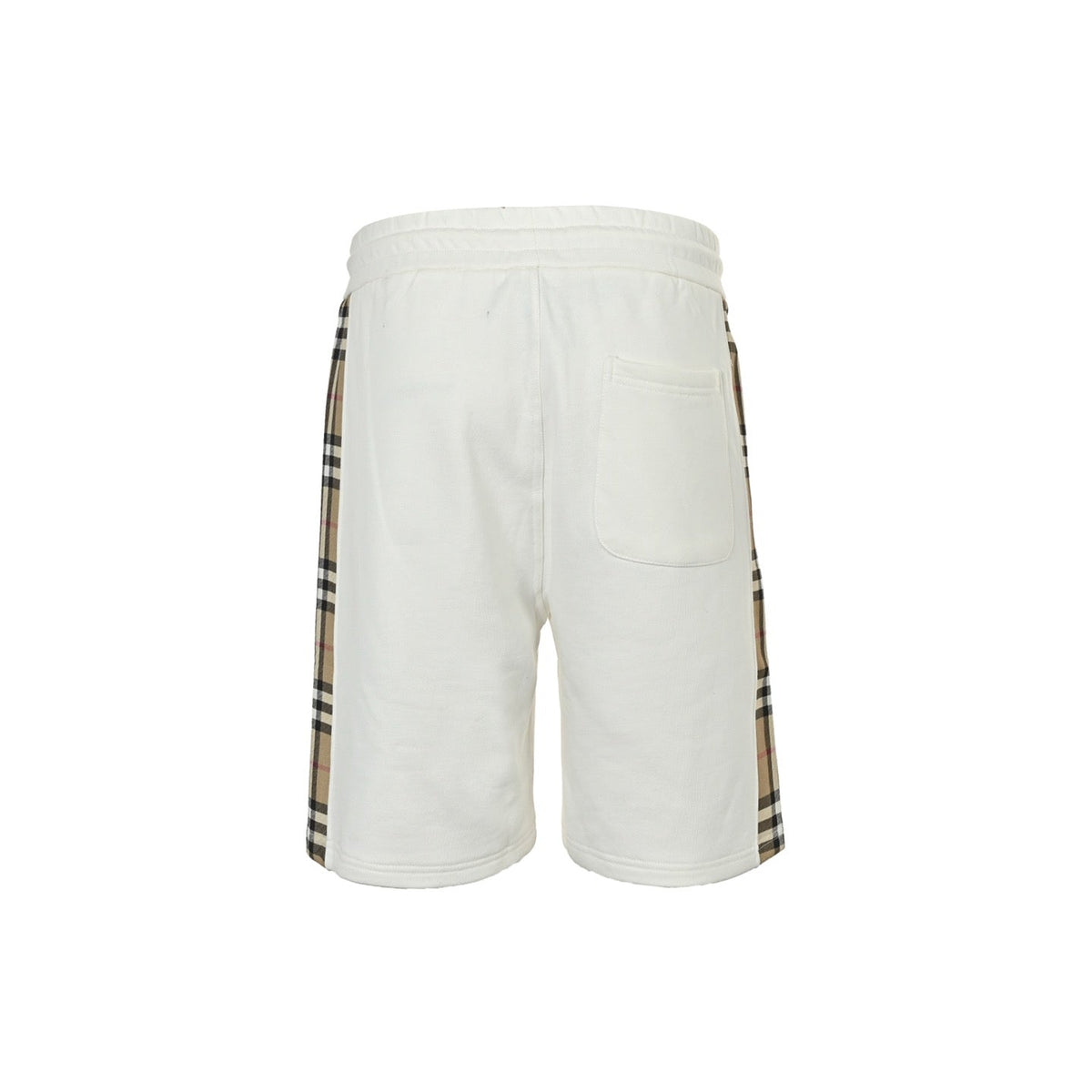 Black Jersey Contrast Stripe Drawstring - Men's