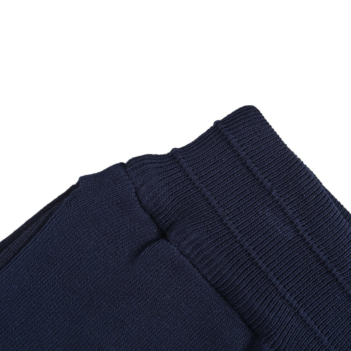 Black Jersey Bar Stripe Drawstring - Men's