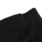 Black Jersey Bar Stripe Drawstring - Men's
