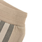 Olive Nylon Check Swim - Men's