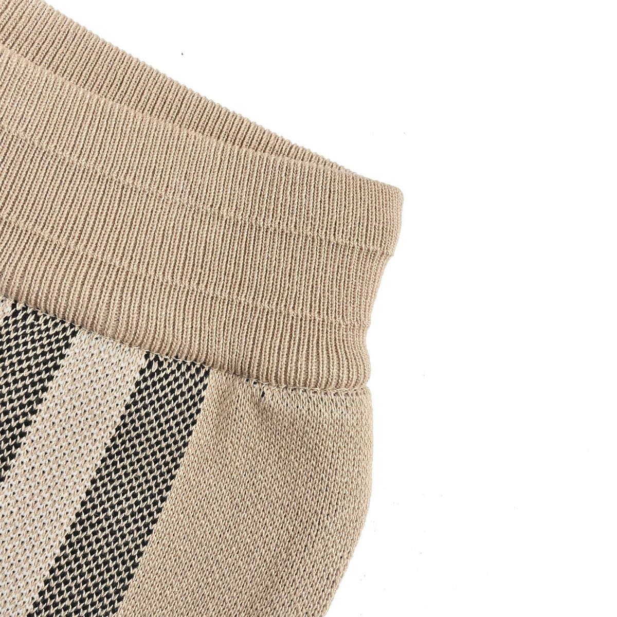 Olive Nylon Check Swim - Men's