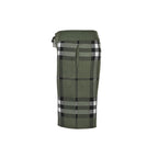 Olive Nylon Check Swim - Men's