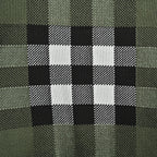 Olive Nylon Check Swim - Men's