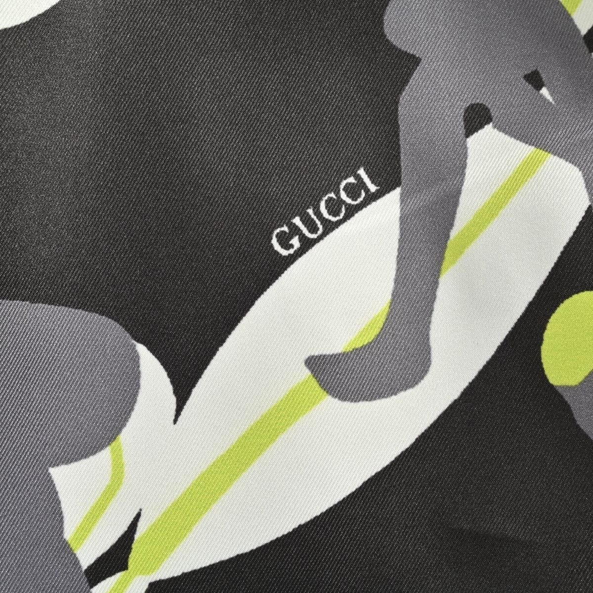 Black Nylon Print Swim - Men's