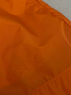 Orange Nylon Badeshorts mit Kontrastband – Herren
