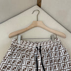 White Nylon Monogram Swim - Men's