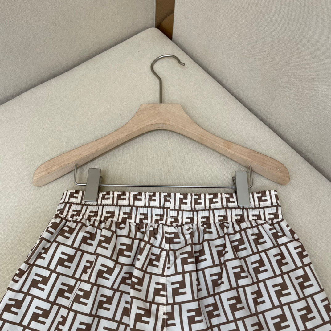 White Nylon Monogram Swim - Men's