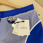 Orangefarbene Badeshorts aus schlichtem Nylon – Herren