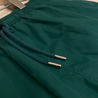 Orangefarbene Badeshorts aus schlichtem Nylon – Herren
