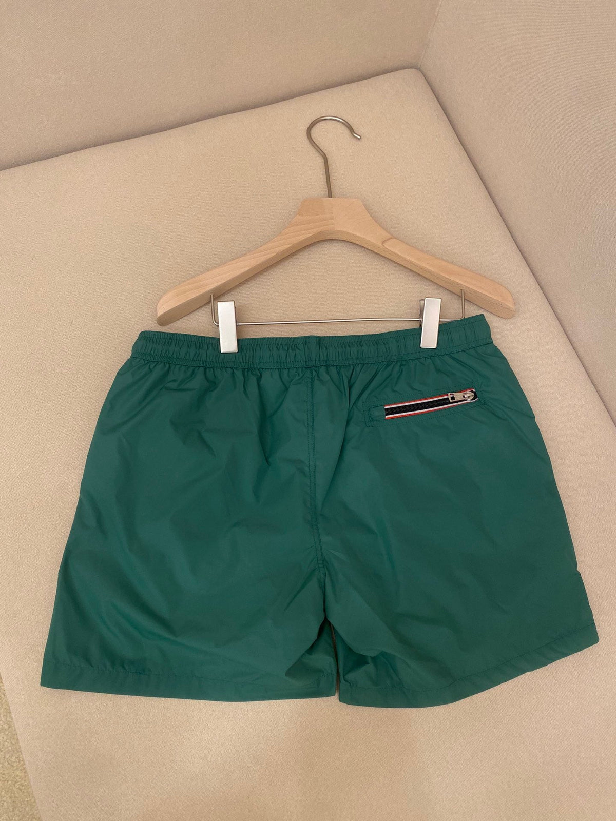 Orange Nylon Plain Swim - Men's