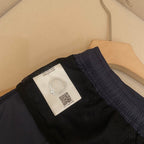 Orangefarbene Badeshorts aus schlichtem Nylon – Herren