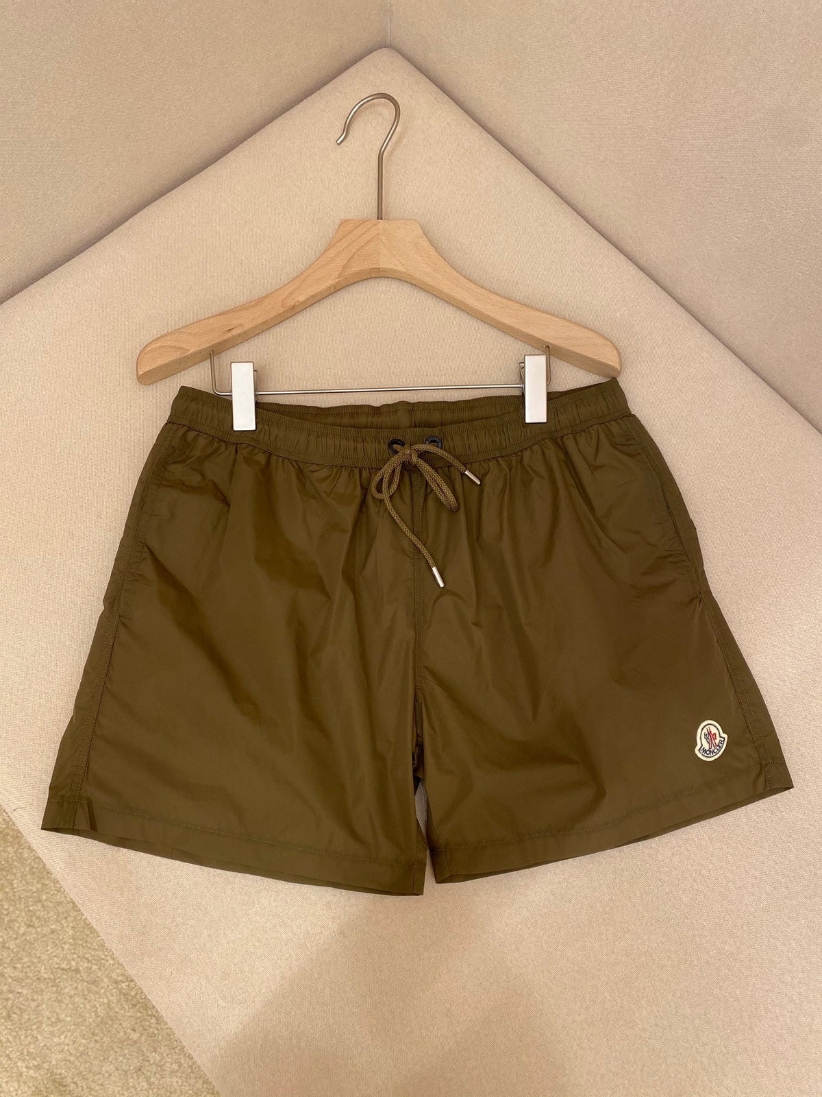 Orange Nylon Plain Swim - Men's
