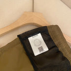 Orangefarbene Badeshorts aus schlichtem Nylon – Herren