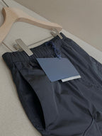 Marineblaues Nylon Cargo - Herren
