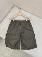Marineblaues Nylon Cargo - Herren