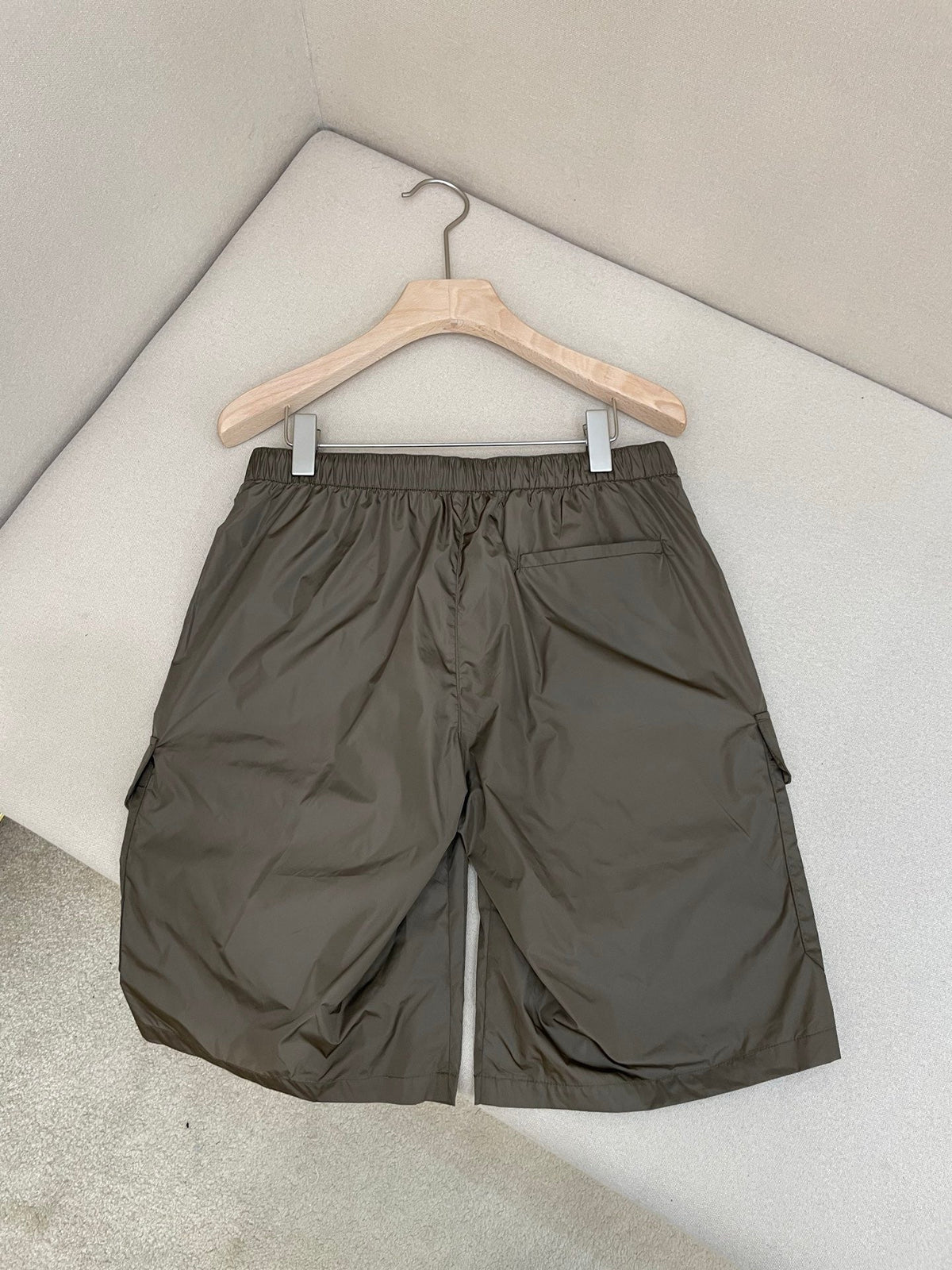 Marineblaues Nylon Cargo - Herren
