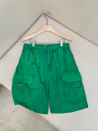 Marineblaues Nylon Cargo - Herren
