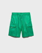 Marineblaues Nylon Cargo - Herren