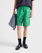 Marineblaues Nylon Cargo - Herren