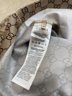 Beige Canvas Monogram Wide-Leg - Men's
