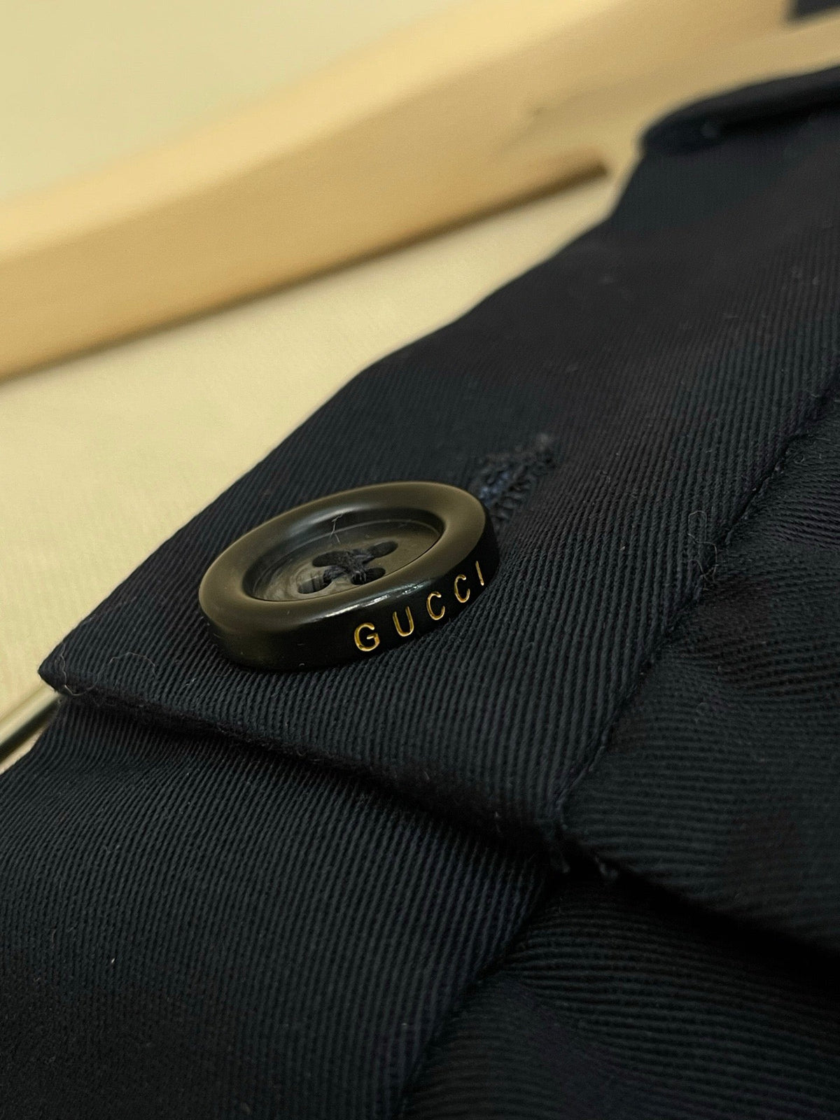 Navy Cotton Tailored Straight - Men's