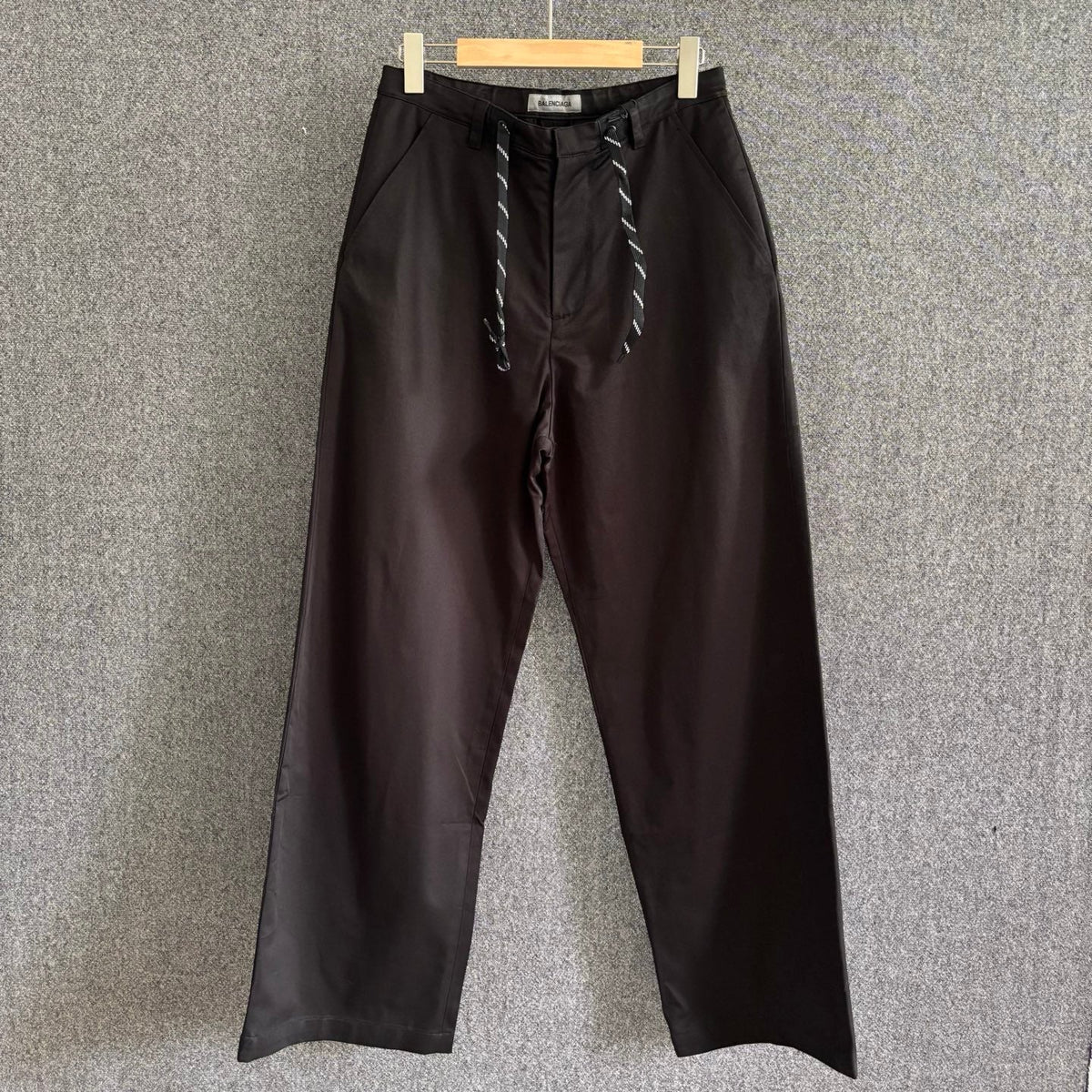 Braunes Leder Glatt Gerade - Herren