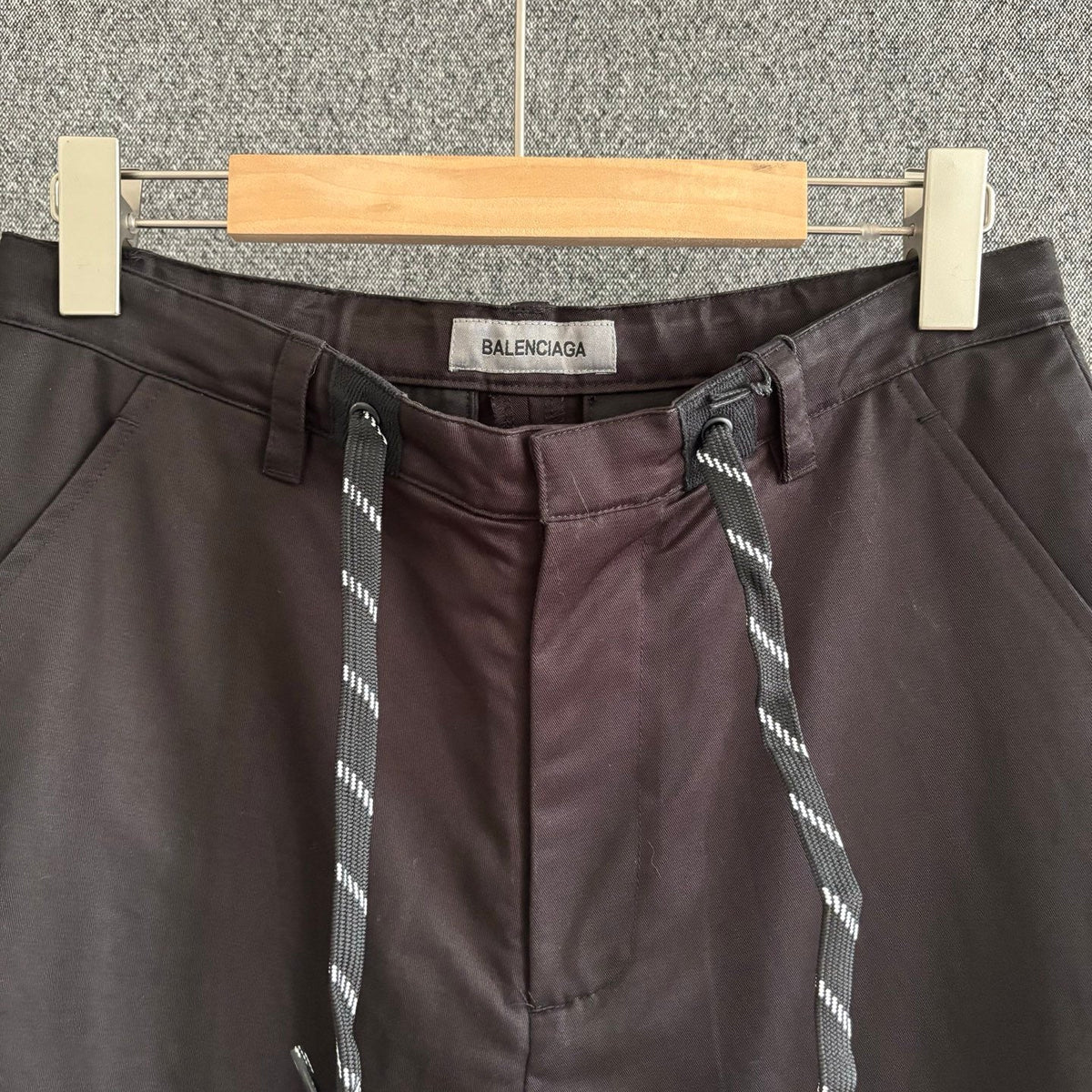 Braunes Leder Glatt Gerade - Herren