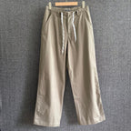Braunes Leder Glatt Gerade - Herren