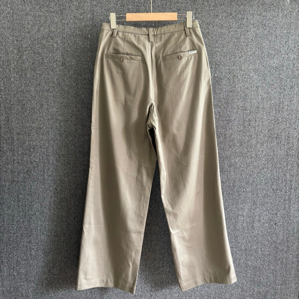 Braunes Leder Glatt Gerade - Herren