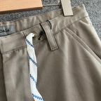 Braunes Leder Glatt Gerade - Herren