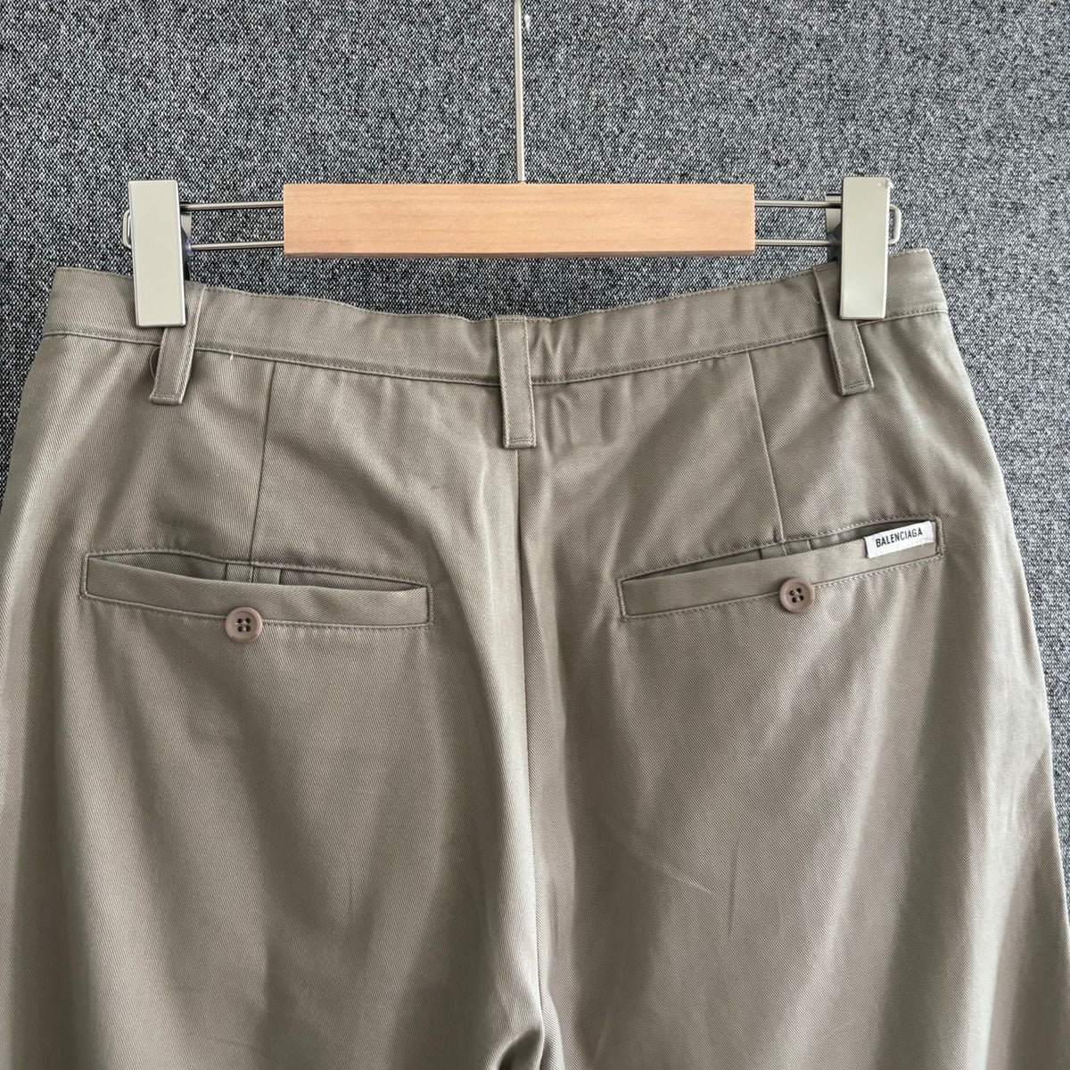 Braunes Leder Glatt Gerade - Herren