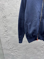 4-Bar Zip Cardigan Navy – Herren