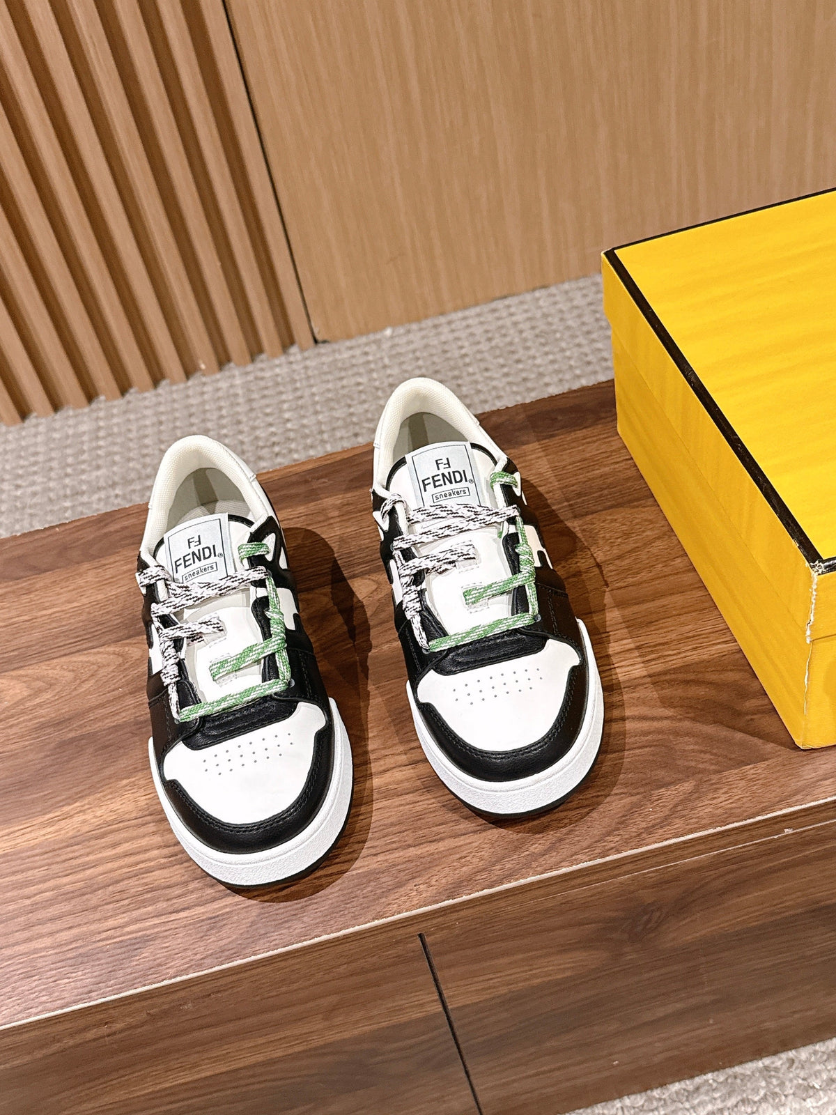 Black and White Sneakers