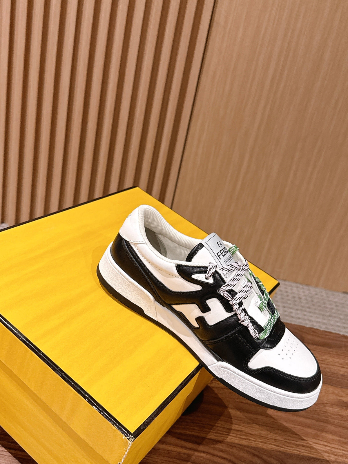 Black and White Sneakers