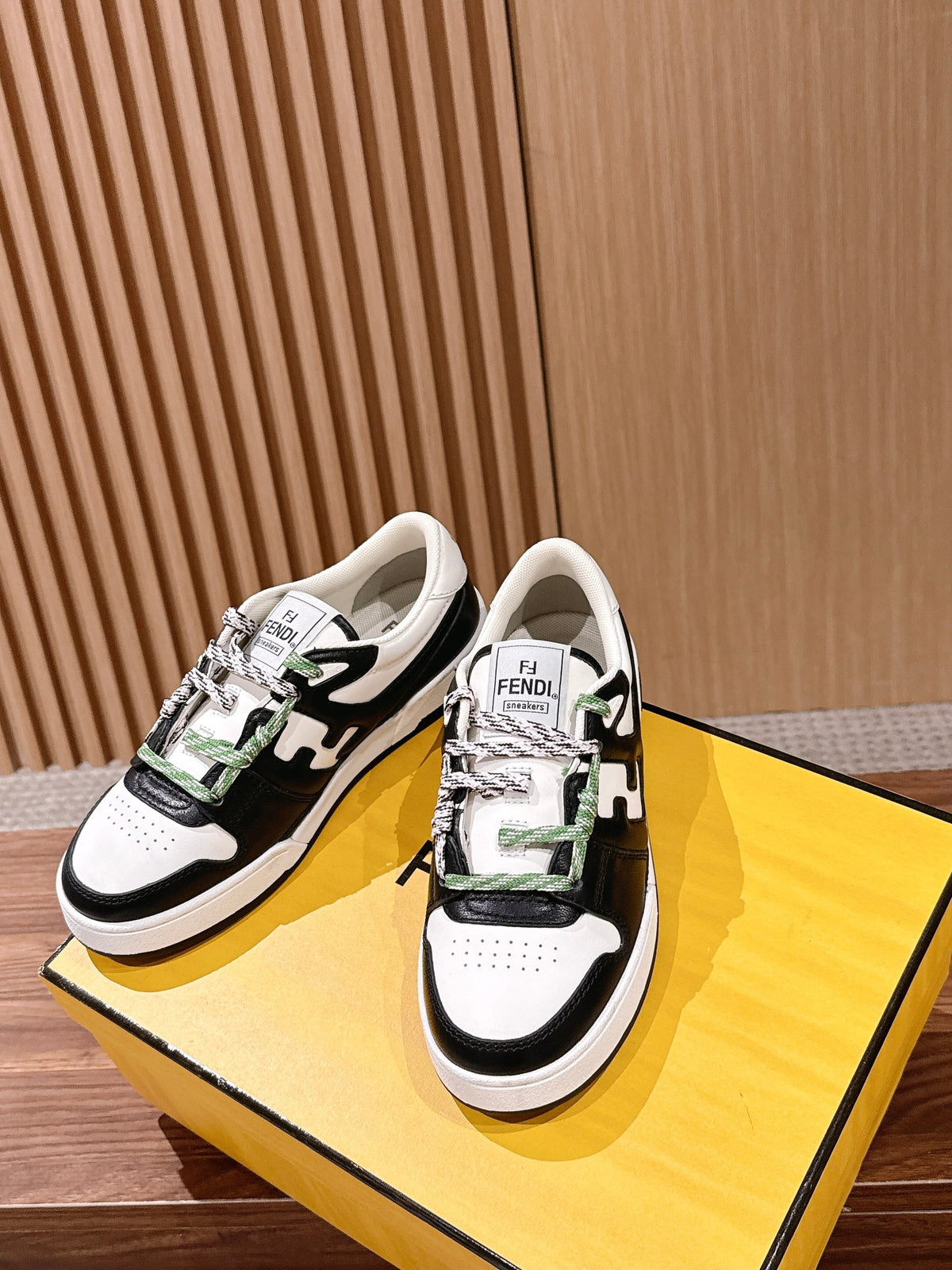 Black and White Sneakers