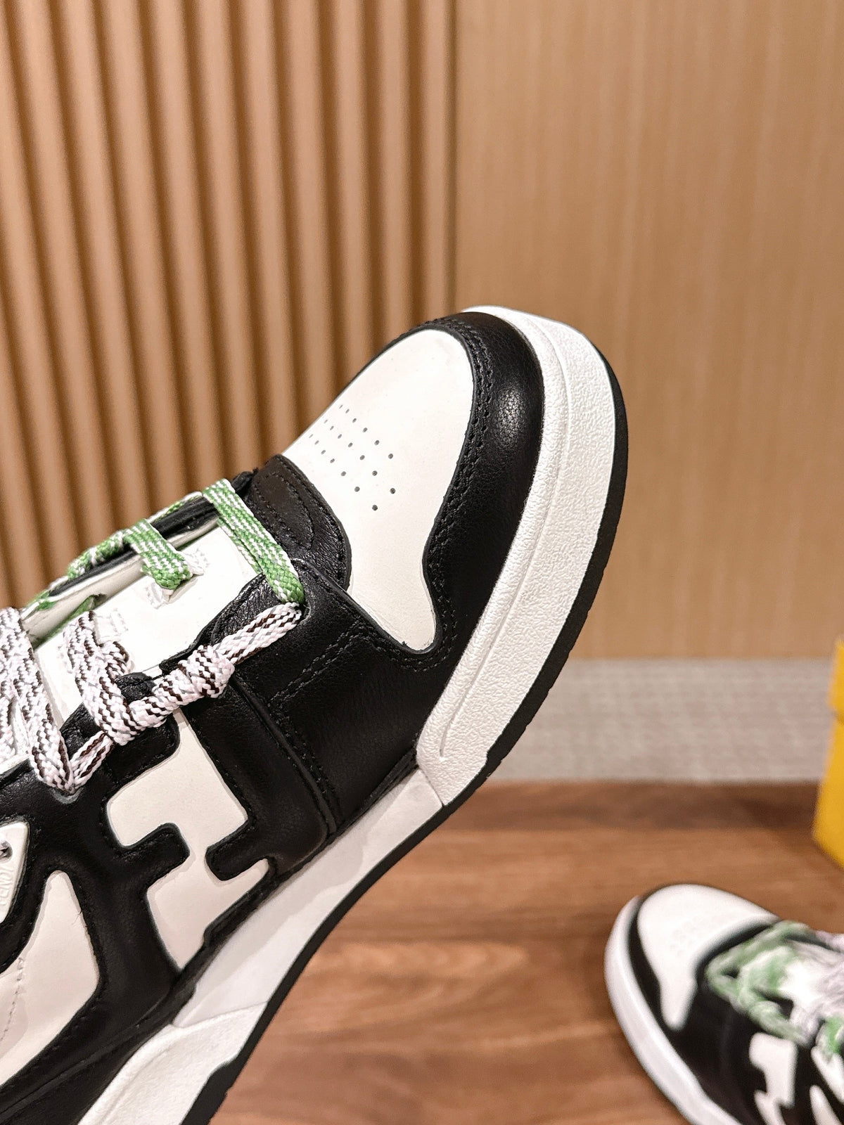 Black and White Sneakers