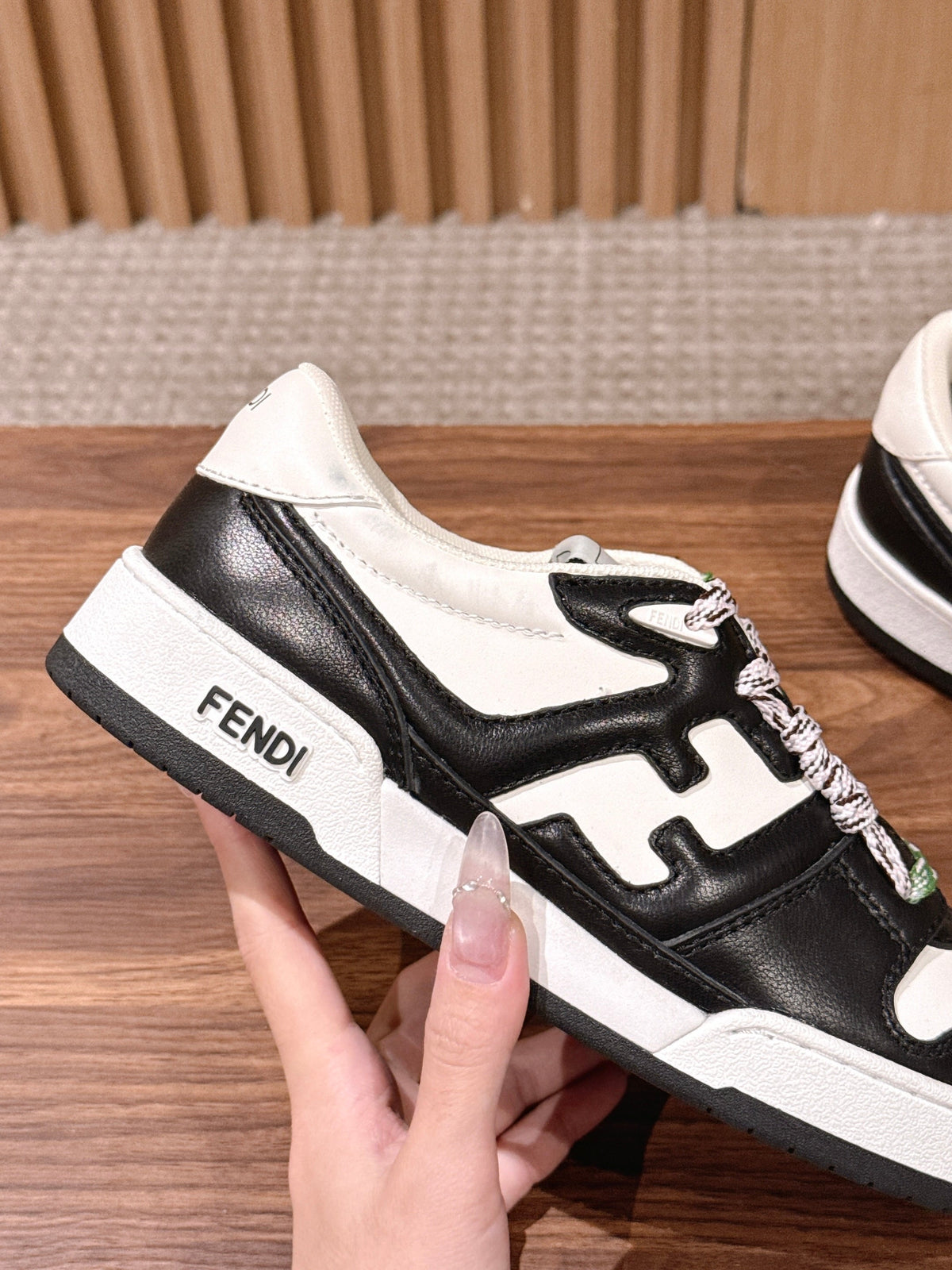 Black and White Sneakers