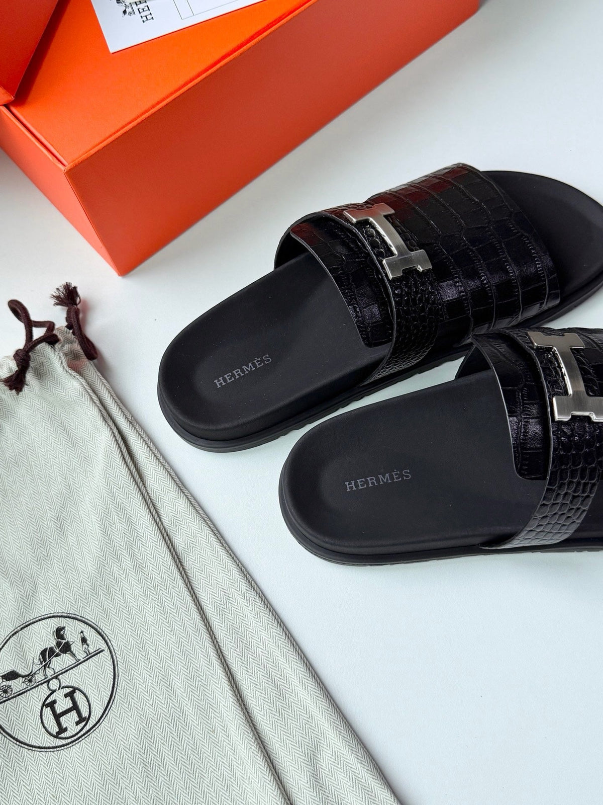 Braunes Leder Metall Bit Einzelband – Herren